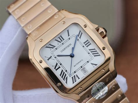 replica cartier gold watch|cartier replica watches men.